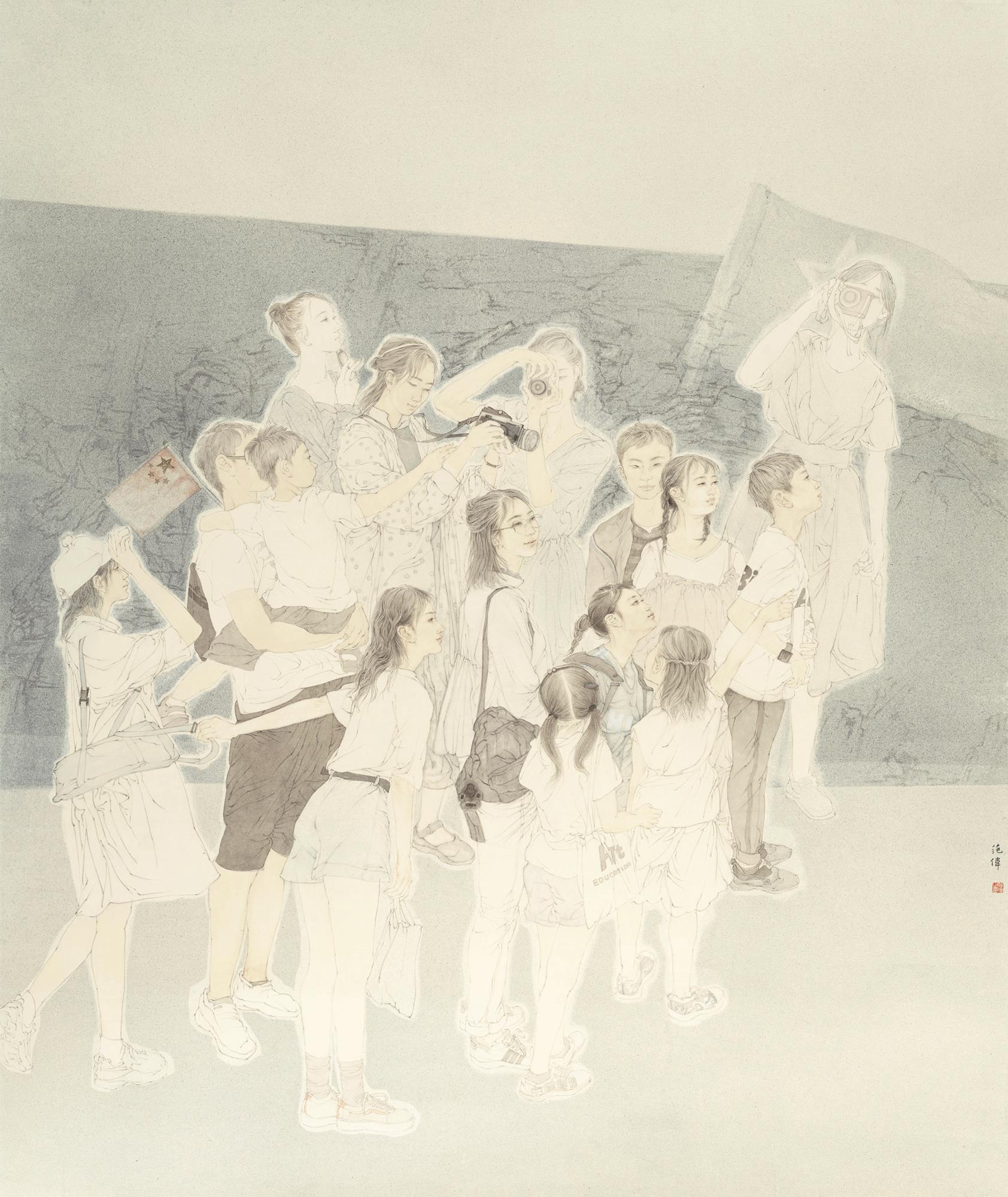 范伟 十月 240cm×200cm 中国画.jpg