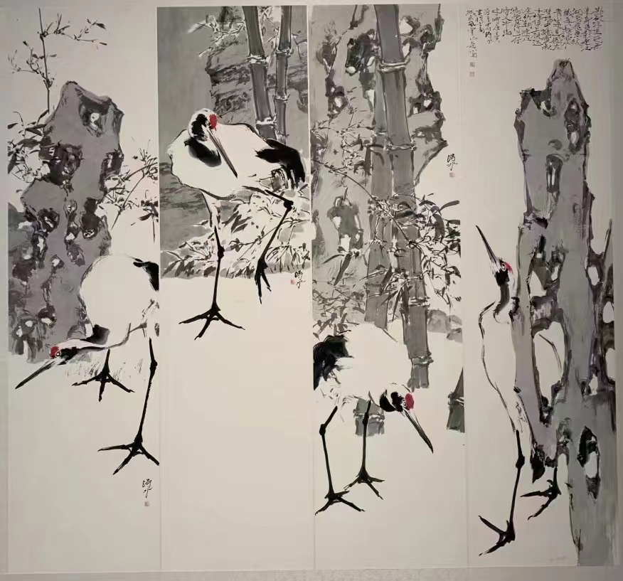 连俊州  去住云心  评委作品  187cm×174cm 中国画 (2).jpg